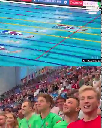 1.7M views · 56K reactions | 1 Year ago today Kristof MILAK  swam the 200m Fly WOOOORLD RECORD in 01:50.34⏱️ #Swimming | World Aquatics | Facebook