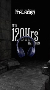 403K views · 186 reactions | Thunderous Sound, Unstoppable Playback ⚡"  Powerful, thunderous bass  120 hours of non-stop playback  Hands-free voice assistant Longer beats, louder vibes. Shop now on Amazon! #Zebronics #ZebThunderMax #WirelessHeadphone #NewArrival | Zebronics | Facebook