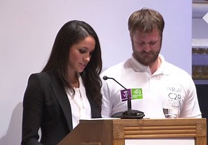 102K views · 314 reactions | Whoops! Meghan Markle laughs off awkward moment when awards ceremony fails to go to script. | The Telegraph | Facebook