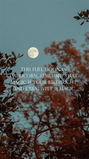40K views · 748 reactions | The Full Moon in Capricorn ♑️  On July...