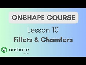 Onshape: Fillets & Chamfers! (Round vs. Bevel Edges)