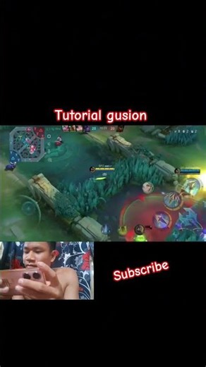 Gusion Tutorial Combo 😱 - Mobile Legends#mlbb​ #tutorial​ #lanleon​