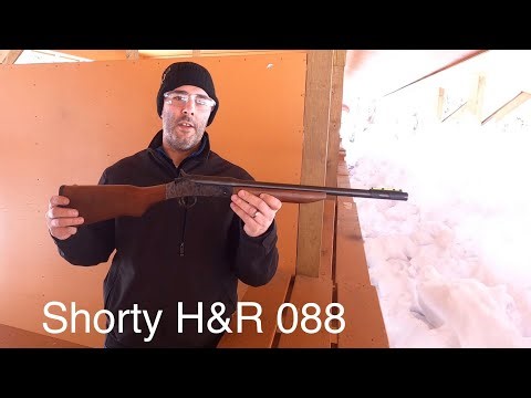 Shooting my short boi miniaturized Harrington and Richardson model 088 20 gauge mini 20 gauge shells