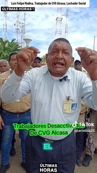 #trabajadoresdeguayana #alcasa #luchadoressociales🇵🇪💪🏻 #ciudadguayana #venezuela🇻🇪