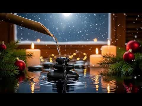 Silent Winter Sleep • Gentle Snowfall Music for Deep Relaxation & Stress Relief- 4K