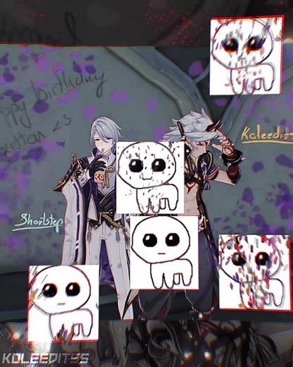 Birthday Art Showcase: Itto & Ayato from Genshin Impact