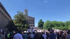 WATCH LIVE: An "I Will Breathe" Rally continues in downtown Nashville and demonstrators are chanting “No Justice, No Peace." The rally is response to death of George Floyd in police custody. Complete Coverage: https://bit.ly/3ccVd7u | WSMV 4, Nashville