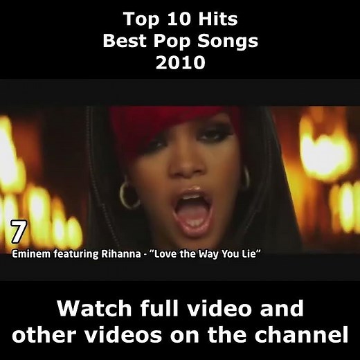 Top 10 Hits - Best Pop Songs - 2010