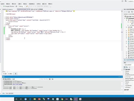 2-创建ASP.NET空网站—添加一个简单的登录界面-简单验证账号和密码-20240306_184011
