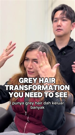 Embrace your greys #fhighlight #hairbyglenhew #kamisalon