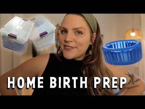 What's In My Home Birth Kit | Preparing for my Second Water Birth