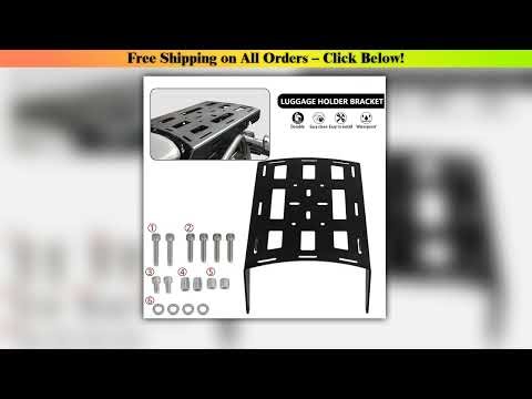 2024 Motorcycle Rear Luggage Rack Cargo Rack Support Shelf Holder Bracket For Suzuki DR650 DR 650