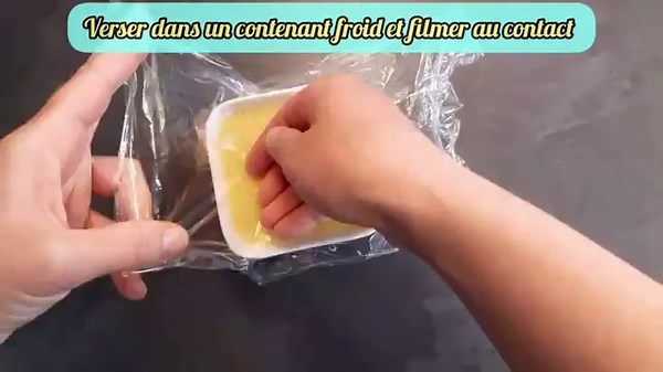 Ganache au citron 🍋 pour les macarons