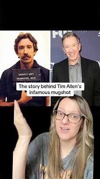The story behind Tim Allen’s mug shot #celebritygossip #timallen #toystory