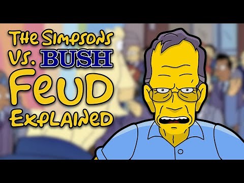 The Simpsons' Long-Running Feud with The Bush Family Explained