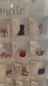 Advent Calendar to Fill With Personalized Bags - Etsy Australia