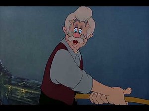 Pinocchio - Escaping And The Monstro Tuna Oh Tuna Fish (Original Latin Spanish Version) 1080p50 HD