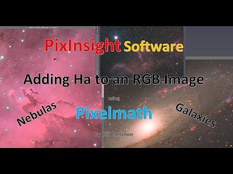 Add Ha to an RGB Image using Pixelmath
