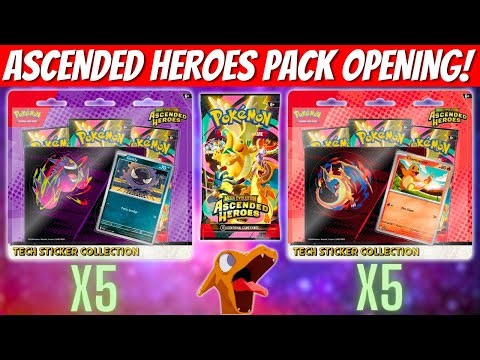 I Opened 30 Packs Of Pokemon Ascended Heroes!