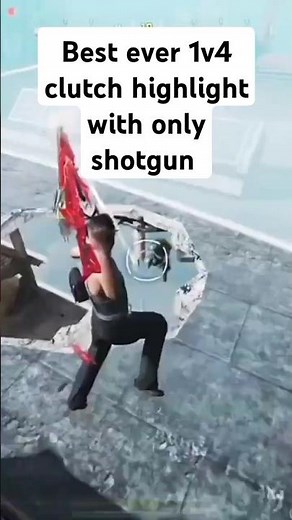 insane 1v4 clutch highlight with only shotgun in Alcatraz solo vs squad codm #codmobile