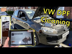 VW 2.0 TDI DPF Cleaning / Normfest DPF Cleaner Tested + Golf Static DPF Regen Using Thinkscan 689BT