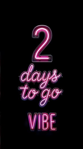 Just a couple more days to go! Watch VIBE only in cinemas on 18th September🚨