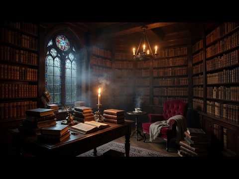 Dark Academia Slowed Piano, Writing, Deep Study 📜 Ink & Obsession (No Beats, No Lo-Fi)