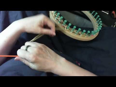 Very Stretchy Bind Off that I use to match the crochet chain cast on loom knit