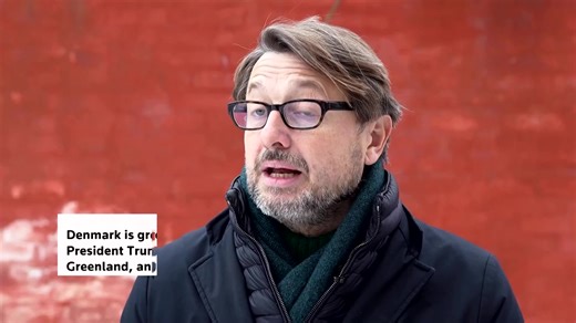 There has been a 'dramatic change' in Denmark's rhetoric on Greenland following the US' latest threats to take over Greenland, analyst and political commentator Noa Redington said https://reut.rs/4sqc0fP | Reuters