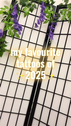 Favorite Tattoos of 2025: My Artistic Journey