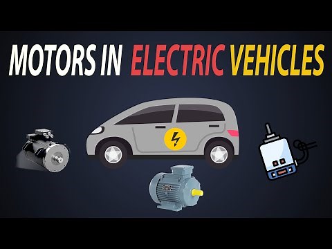 Motors used in electric vehicles | Selection of Motors for EVs | Types of Motors