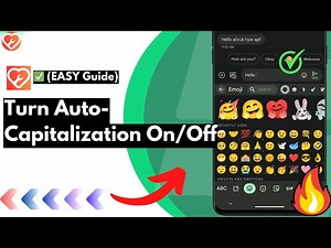How to Enable or Disable Auto Capitalization on Android Disable (or Enable) (Step-by-Step Guide)