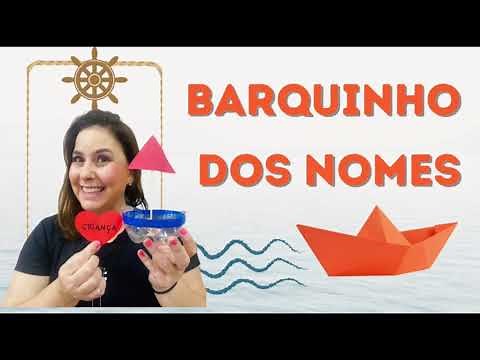 BARQUINHO dos NOMES - Chamadinha para Educação Infantil- Doremipaty