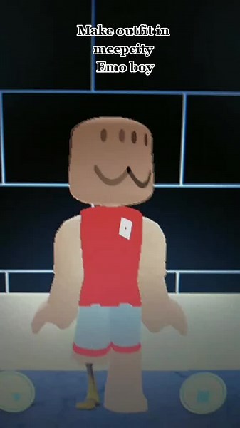 Creating an Emo Boy Outfit in MeepCity