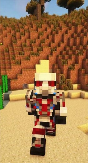 Minecraft | Süper Kahraman tanıtımları! [MOD] 😱 #shorts