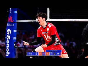 Yuki Ishikawa DESTROYED Canada in Men's VNL 2024 !!!