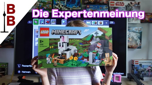 es wird rangeKlotzt - LEGO 21181 Rabbit Ranch Minecraft im Expertenaufbau mit Greta
