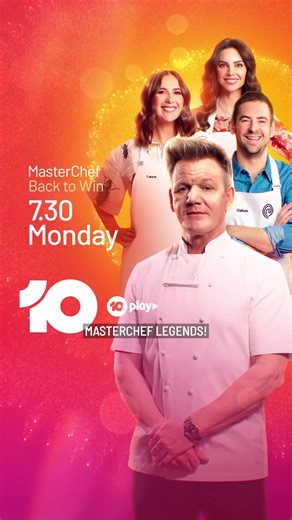 Multi-Michelin-star chef, Gordon Ramsay is back! Don't miss your favourites Laura, Callum & Sarah when they all come face-to-face in the MasterChef kitchen MasterChef: Back to Win starts 7:30 Monday on 10 and 10 Play. | MasterChef Australia | Facebook