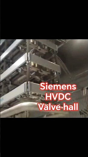 Siemens HVDC Valve Hall #Siemens #HVDC