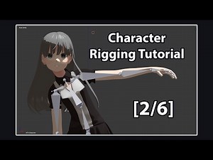[2/6] Complete Character Rigging Guide (w/ Hair Physics) - Blender Tutorial