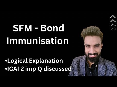 Bond Immunisation Concept Explained in detail With 2 ICAI Imp Questions