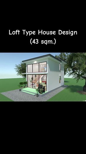 What a Beautiful Loft Type House Design Idea ❤️ #DreamHome #dreamhouse #LoftTypeHouse #home #House #loftdesign #housedesign #housedesignideas | 5d Planner Artist