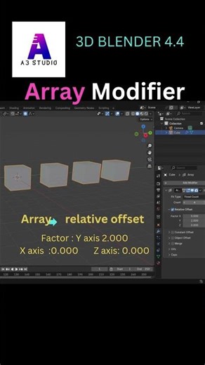 Duplicate (copy) an object multiple times in a row or pattern.