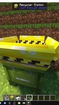 CÓMO USAR el SCRAP BIN y RECICLADOR en MINECRAFT con JUST ENOUGH GUNS