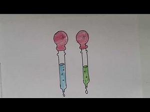 How to draw a dropper? (Laboratory Equipment)