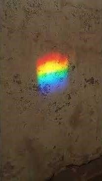 🌈 Dispersion of Light (VIBGYOR) Experiment at Home | Using Simple Local Materials| Learning by doing