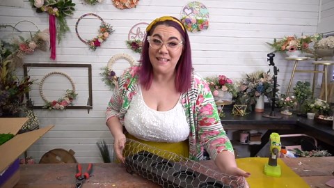 Floating Floral Centerpiece