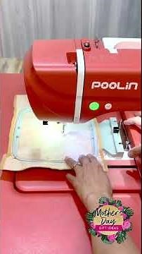 How to change thread color settings on the touchscreen of Poolin Embroidery Machine. #embroidery