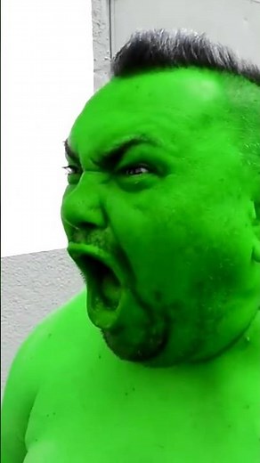 Fat tv hulk vs Red hulk fight fatgreen shorts #shorts #fattv #hulk