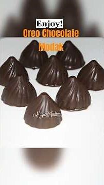 3 Ingredients Oreo Chocolate Modak - Ganesh Chaturthi Special - ओरियो चॉकलेट मोदक